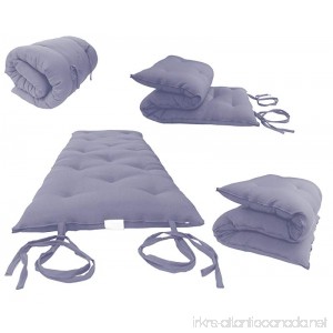 Brand New Gray Traditional Japanese Floor Futon Mattresses Foldable Cushion Mats Yoga Meditaion - B006QHVXES