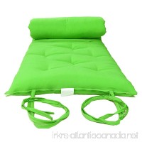Brand New Lime Traditional Japanese Floor Futon Mattresses 3"thick X 30"wide X 80"long  Foldable Cushion Mats  Yoga  Meditaion. - B00UGNEUL6