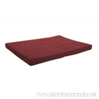 Mainstays 6" Futon Mattress-Wipe clean with a damp cloth (Ruby Red) - B071YVTVL6