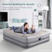 Air Mattress Sable Upgraded Elevated Inflatable Airbed with Built-in Electric Pump and Storage Bag for Camping Overnight Guest Height 20 inches Queen Size - B07DWM5T8R