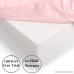Comfort & Relax 5 Inch Memory Foam Twin Mattress for Bunk Bed Trundle Bed Day Bed Light Pink - B01MS6D1FP