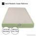 Comfort & Relax Memory Foam Mattress 5 Inch Twin for Bunk Bed Trundle Bed Day Bed Light Green - B01N9QLPVA
