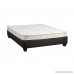 Continental Sleep High Density Poly Foam Flipable Mattress with Aloe Vera Cover Twin Size - B072868DZ4