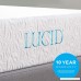 LUCID 10 Inch Latex Foam Mattress - Ventilated Design - CertiPUR-US Certified Foam - 10 Year Warranty - Full - B0099X7MDM