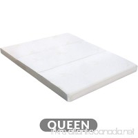 Milliard Tri Folding Mattress | Ultra Soft Washable Cover | Queen {78" x 58" x 4"} - B00W67PCTE