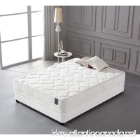 Oliver Smith - Organic Cotton - 10 Inch - Comfort Firm Sleep - Cool Memory Foam & Pocket Spring Mattress - Green Foam Certified - Full - B07258K7BM