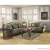 Ashley Furniture Signature Design - Martinsburg Sofa - Traditional Couch - Meadow with Brown Base - B007W1NP7K