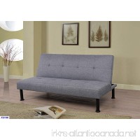 Beverly Fine Furniture F2106 Convertible Futon Sofa Bed - B06X1G7JXR