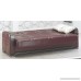BEYAN Manhattan Collection Modern Living Room Convertible Folding Sofa Bed with Storage Space Includes 2 Pillows Burgundy - B00DN4S4EO