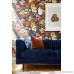 Edloe Finch FOXLEY Blue Velvet Sofa - Midcentury Modern Sofa for Living Room - Channel Tufted - B077XRNVC2