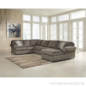 Flash Furniture Signature Design by Ashley Jessa Place Sectional in Dune Fabric - B00J5FSPVC