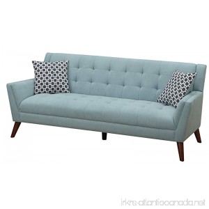 Furniture World Mid Century Sofa Turquoise - B0756YNQFX