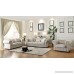 Homelegance 8427-3 Grand Chesterfield Button Tufted Upholstered Fabric Rolled Arm Sofa - B00X9RRVMQ
