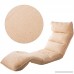 Merax Foldable Floor Chair Relaxing Lazy Sofa Bed Seat Couch Lounger (Beige.01) - B0721BWHNY