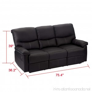 Sectional Recliner Sofa Set Living Room Sectional Recliner Chair Sectional Recliner Sofa Set - B074XQP4RS
