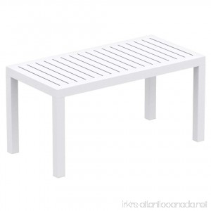 Compamia Ocean Rectangle Cofee Table White 069-WHI - B00QXZTKSE