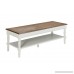 Convenience Concepts French Country Coffee Table Driftwood / White - B073H3RJQS