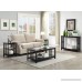 Convenience Concepts Mission Coffee Table Black - B01N9JTGS0