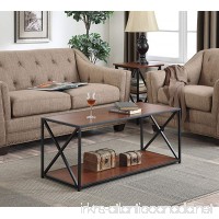 Convenience Concepts Tucson Coffee Table  Cherry Finish - B016YTOAGK