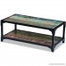 Festnight Vintage Rustic Coffee Table for Living Room Reclaimed Wood - B077M5HYZF