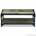 Festnight Vintage Rustic Coffee Table for Living Room Reclaimed Wood - B077M5HYZF