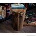 MagJo Teak Reclaimed Stump Style table or stool - B06XD54S69