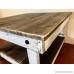 Rustic Handcrafted Reclaimed Square Coffee Table - Self Assembly - Natural & White - 36x36x18 - B0762DWJBZ