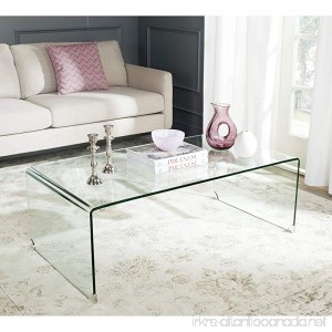 Safavieh Home Collection Willow Clear Coffee Table - B00UAA1YQO