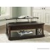 Signature Design by Ashley T701-9 Roddinton Coffee Table with Lift Top Dark Brown - B078MS8373