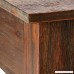 Simpli Home Monroe Solid Acacia Wood Square Coffee Table Distressed Charcoal Brown - B01FXYB9Y8