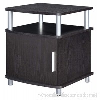 Altra Furniture Ameriwood Home Carson End Table with Storage  Espresso - B00D2KTRAY