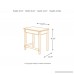 Ashley Furniture Signature Design - Cross Island Corner Table Only - Casual - Medium Brown Finish - B007B6ZZ2O