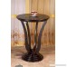Frenchi Home Furnishing Round End Table Espresso - B005MR5JPW