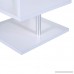 HomCom Modern Contemporary Multi Level S-Shaped End Table (White) - B01MTAEM2E