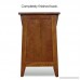Leick Favorite Finds Mission Cabinet End Table Russet - B003ZV87ZQ