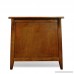 Leick Favorite Finds Mission Cabinet End Table Russet - B003ZV87ZQ