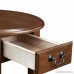 Leick Furniture Oval Side Table Medium Oak - B0035DFDMO