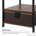 Lifewit 2-tier Nightstand with Drawer Side Table End Table Coffee Table for Bedroom Living Room Modern Collection Brown - B07BWCS2C7