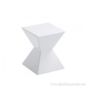 Sunpan Modern Rocco End Table White - B00AN8E45G