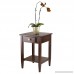Winsome Richmond End Table with Tapered Leg - B00BR2NEJY