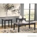 Ashley Furniture Signature Design - Maysville Faux Marble Top Occasional Table Set - Contains Cocktail Table & 2 End Tables - Contemporary - Black - B009CBJWXY