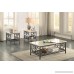 Homelegance Fairhope 3-Piece Occasional Table Set with Metal Frame and Faux Marble Top Cream - B01EZP36UG