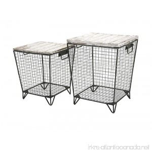 Imax 88646-2 Ava Cage Tables (Set of 2) - B01CE3VRK2