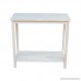 International Concepts OT-43 Accent Table Unfinished - B0029LHTF2