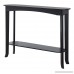 Kings Brand Furniture Wood Entryway Console Sofa Occasional Table Espresso - B01A9DWOFQ
