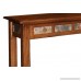 Leick Furniture Rustic Slate Hall Stand - Rustic Oak Finish - B007K9ORIA