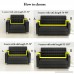 High elasticity slipcovers Furniture protector for pets and kids Non-slip Couch cover Fresh Sectional sofa throw pad For all season-I 4 Seater (92118inch) - B07DNF3SPB
