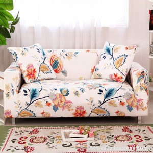 HOTNIU Stretch Sofa Cover Spandex Couch Slipcover Fitted Loveseat Couch Covers Floral Printed Slipcovers for Sofa and Couch (Sofa for 69 - 86 Pattern #31) - B078WM76SJ