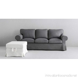 Ikea Sofa cover Nordvalla dark gray 1428.8811.1034 - B01L8HPRXI