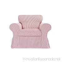 KEQIAOSUOCAI The Heavy Ektorp 1 Seat Sofa Cover Made for Ikea Ektorp Sofa Slipcover Red and White by - B078RGKYHR